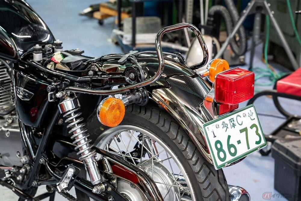 Yb125sp グラブバーsrタイプ メッキ Yb Japan