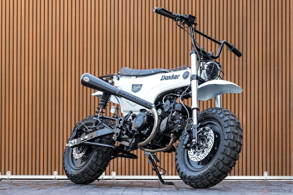 ホンダ「ダックス125」をベースしたK-Speedによるカスタムバイク「DAXKER」