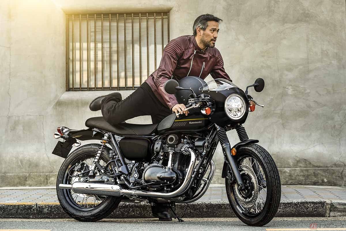 カワサキ「W800 CAFE(カフェ)」2023年モデル