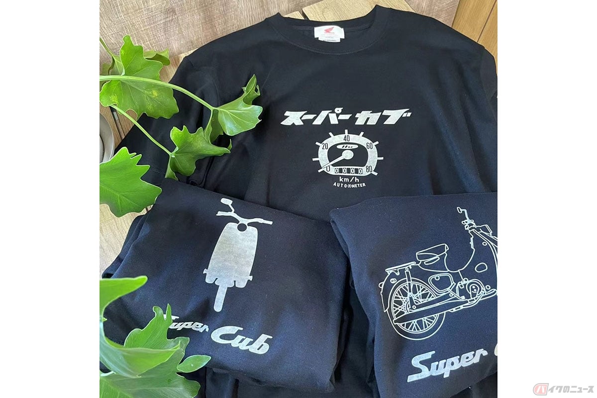 株式会社フェイスが販売したホンダ公認のスパーカブTシャツの新作