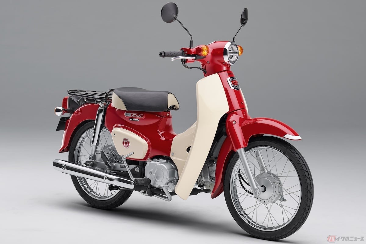 スーパーカブ生産開始60周年を記念して2018年に発売された「スーパーカブ110・60周年アニバーサリー」