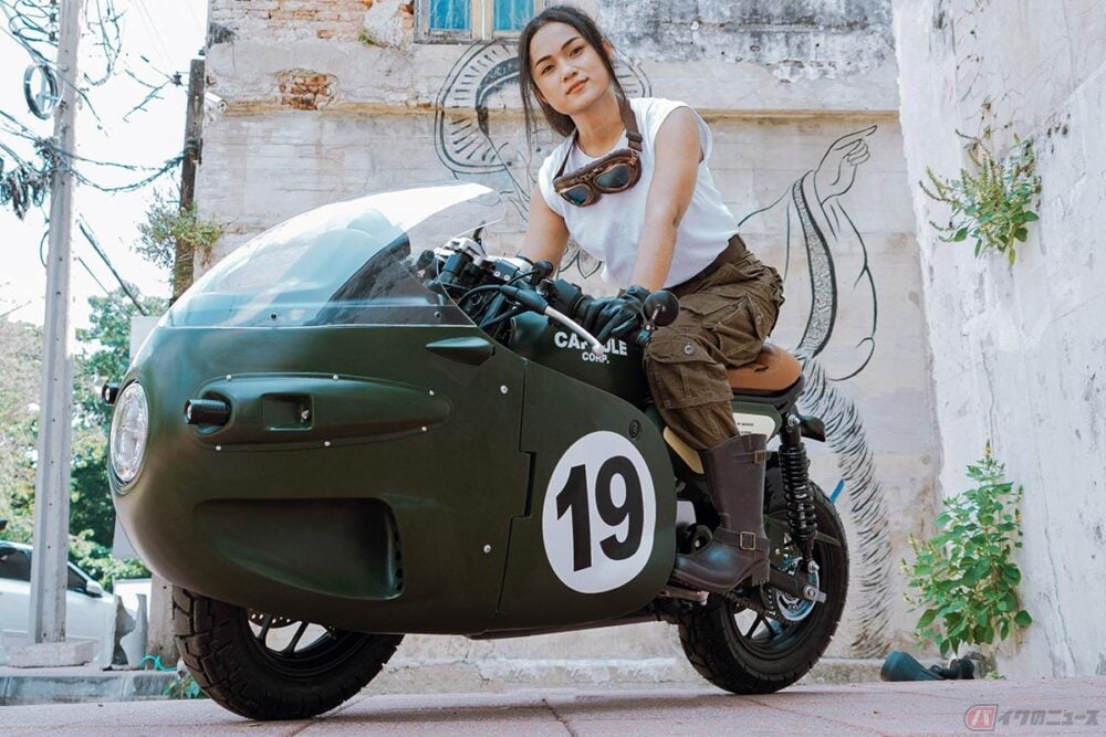 ホンダ モンキー125 でモトグッチv8エンジン搭載車 オットーチリンドリ を再現 コンプリートカスタム登場 バイクのニュース ホンダ モンキー125 でモトグッチv8エンジン搭載車 オットーチリンドリ を再現 コンプリートカスタム登場 バイクのニュース