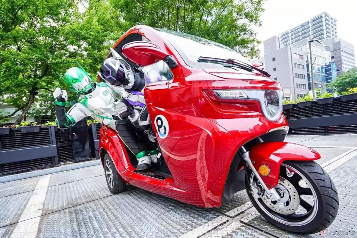福岡 大名にてレンタル開始した「BEV(Battery Electric Vehicle)トゥクトゥク」