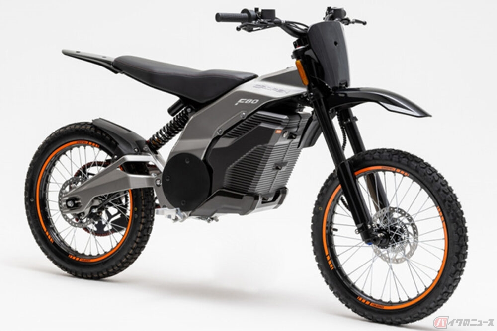 原付二種電動オフロードバイクCAOFEN「F80 STREET」 競技専用モデル