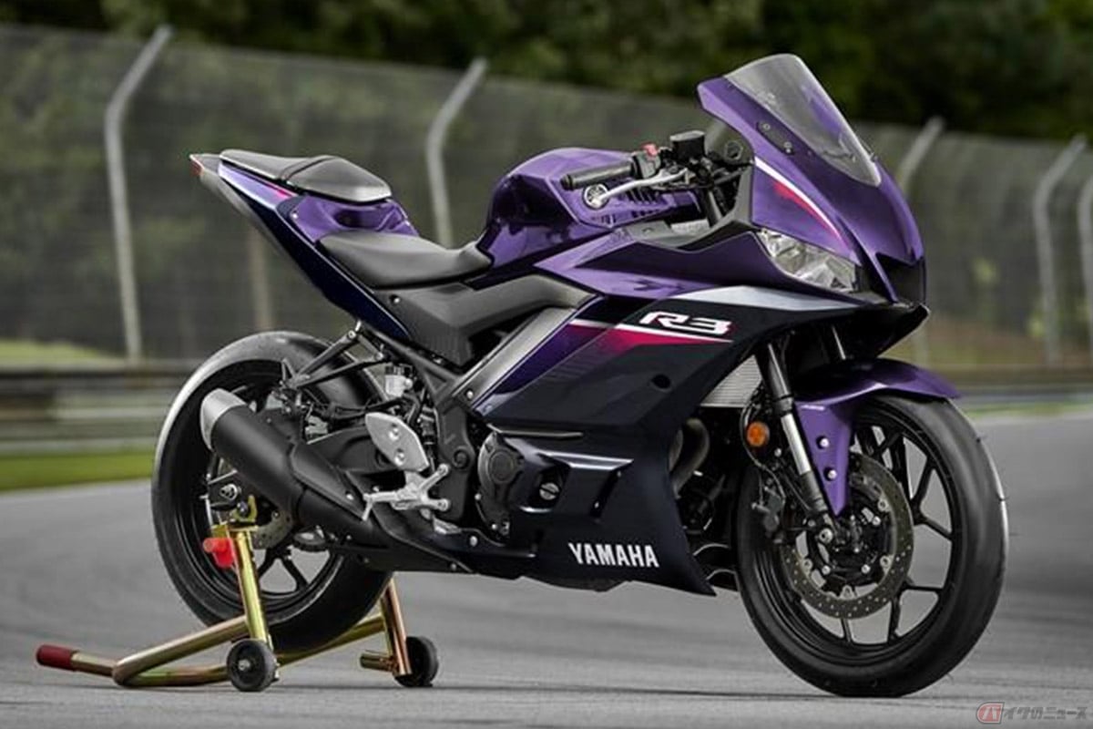 ヤマハ「YZF-R3」(純正アクセサリー装着車)