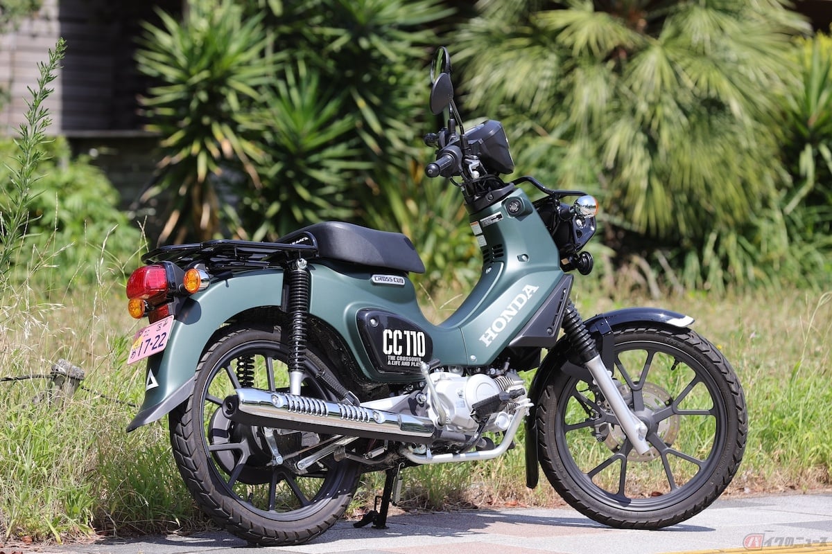 ホンダ「クロスカブ110(マットアーマードグリーンメタリック)」