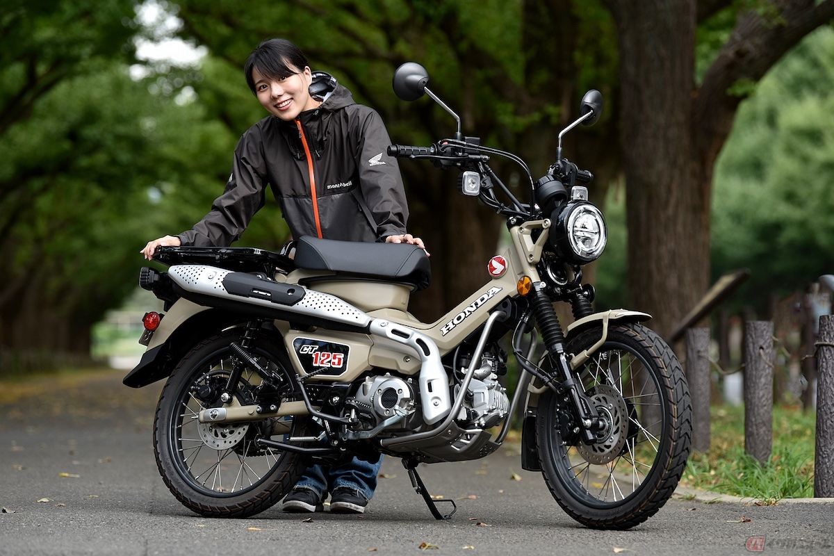 ホンダ「CT125 ハンターカブ(マットフレスコブラウン)」