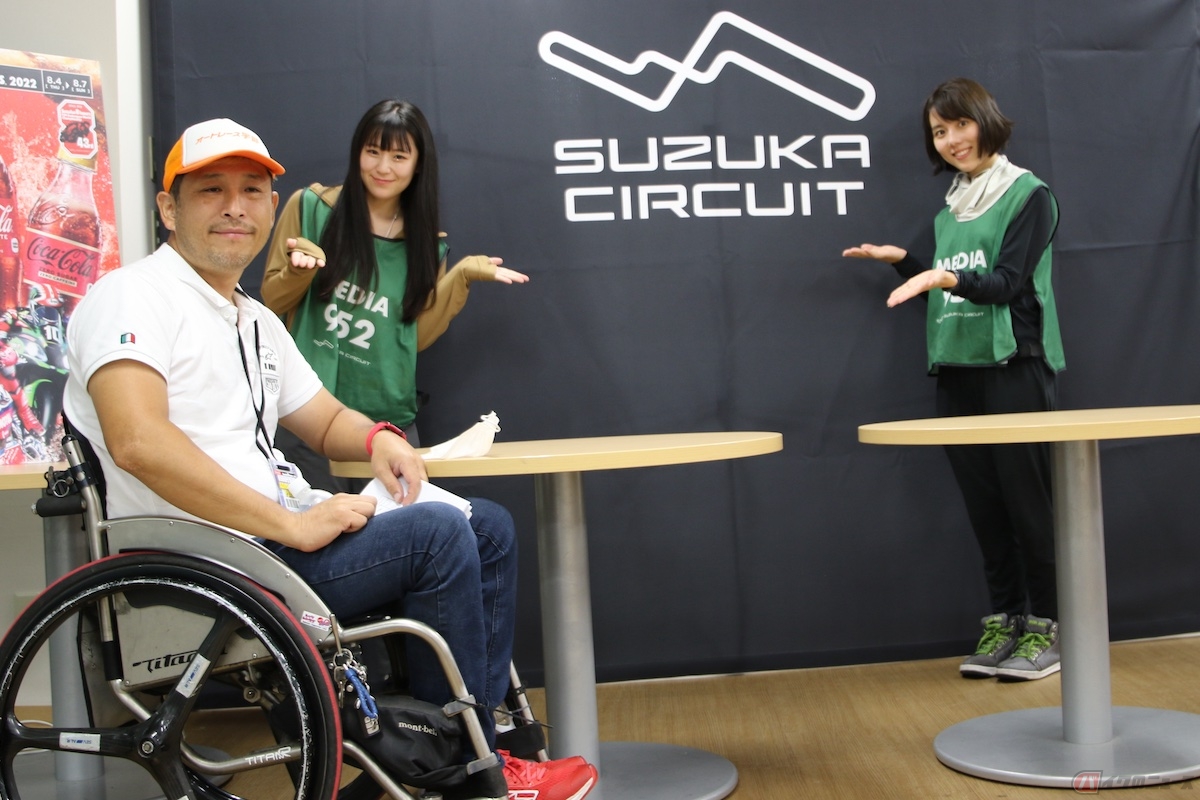 元二輪WGP(ワールドグランプリ)ライダーの青木拓磨さんとお話しました