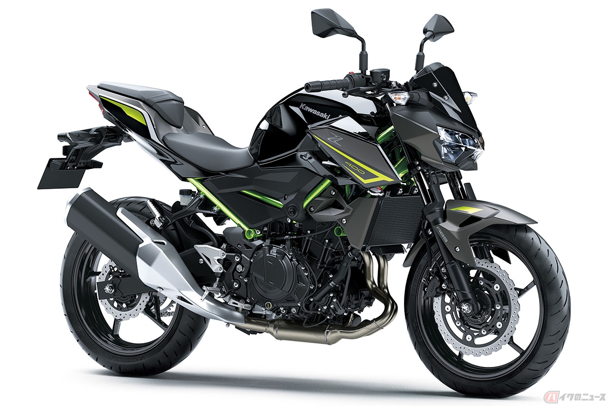 カワサキ「Z400」2023年モデル