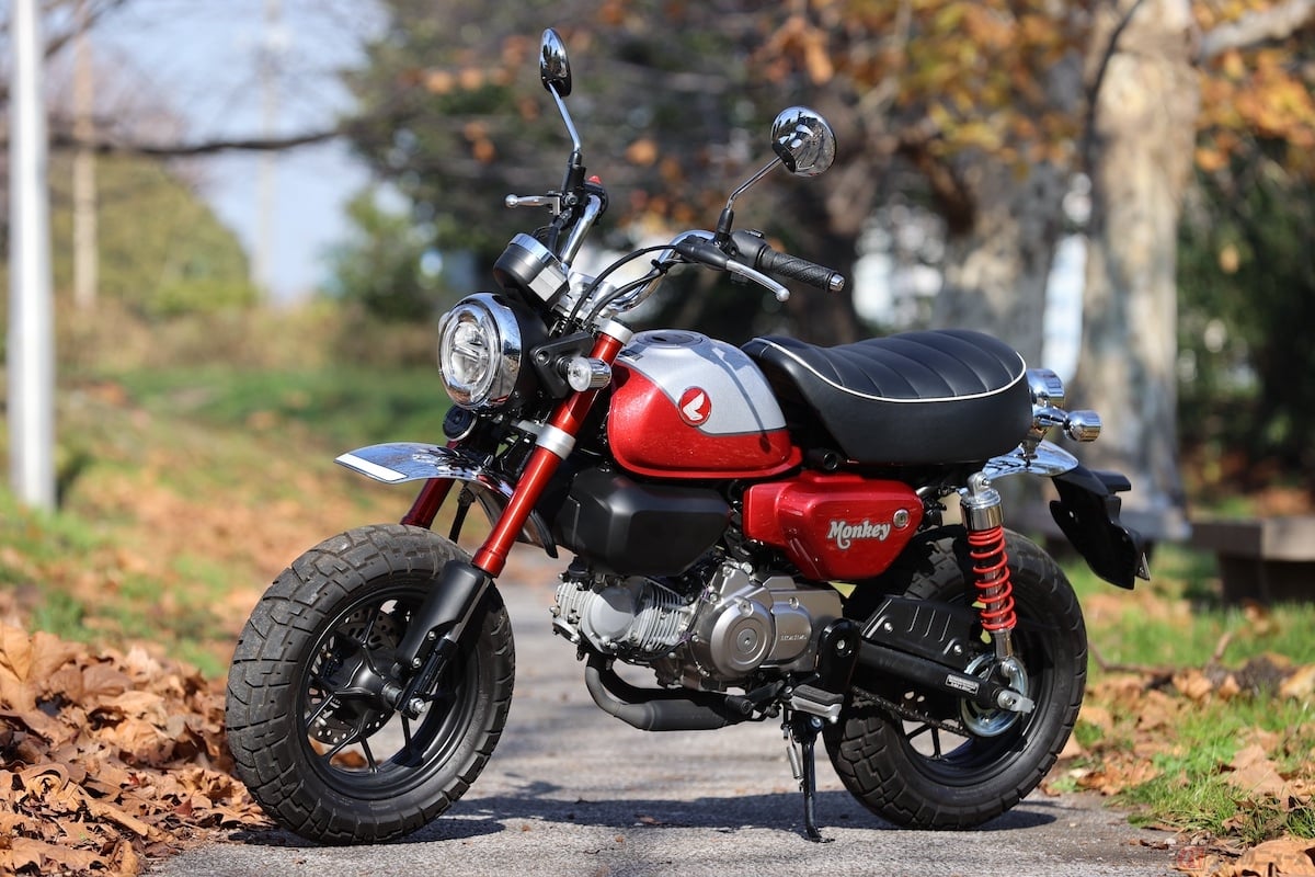 タイで生産されているホンダの「モンキー125」