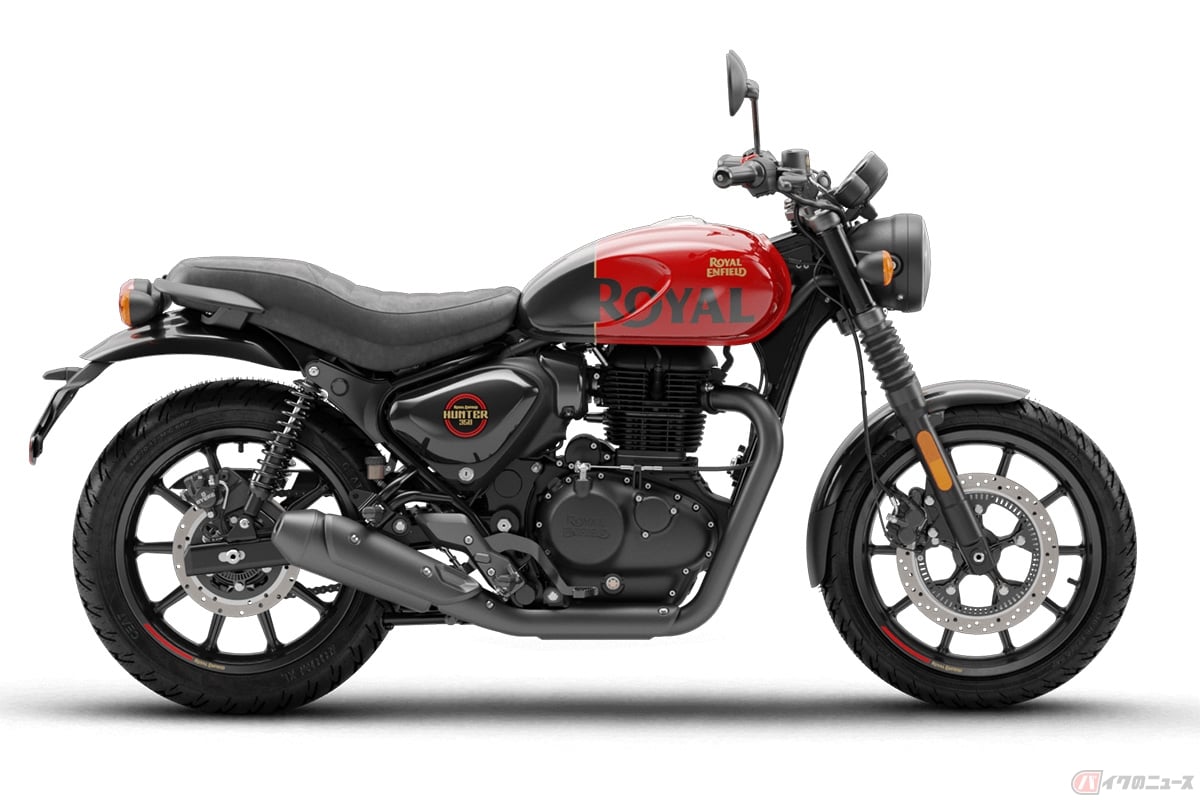 ロイヤルエンフィールド「Hunter(ハンター)350」Retro Hunter