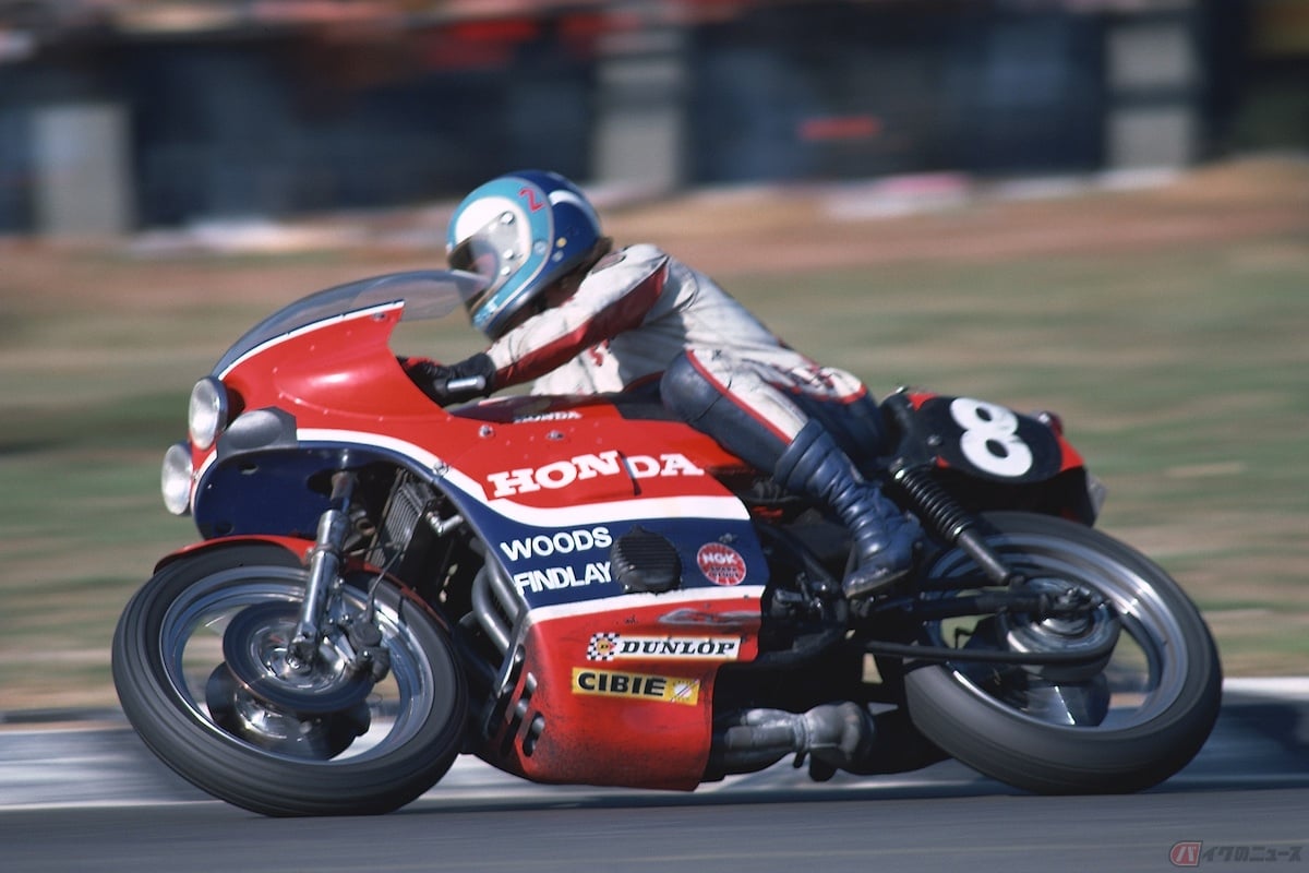 1976年 ボルドール24時間に参戦したRCB1000とスタン・ウッズ選手