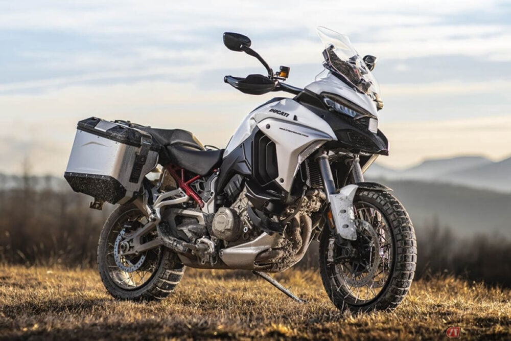 ドゥカティ製バイクのなかでも一番の売上を見せた「ムルティストラーダV4」