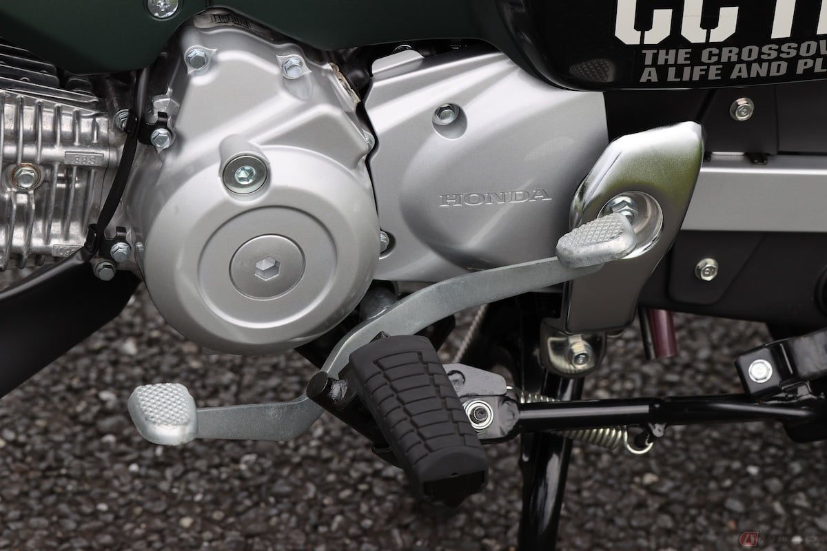 ホンダのカブシリーズに採用されているロータリー式