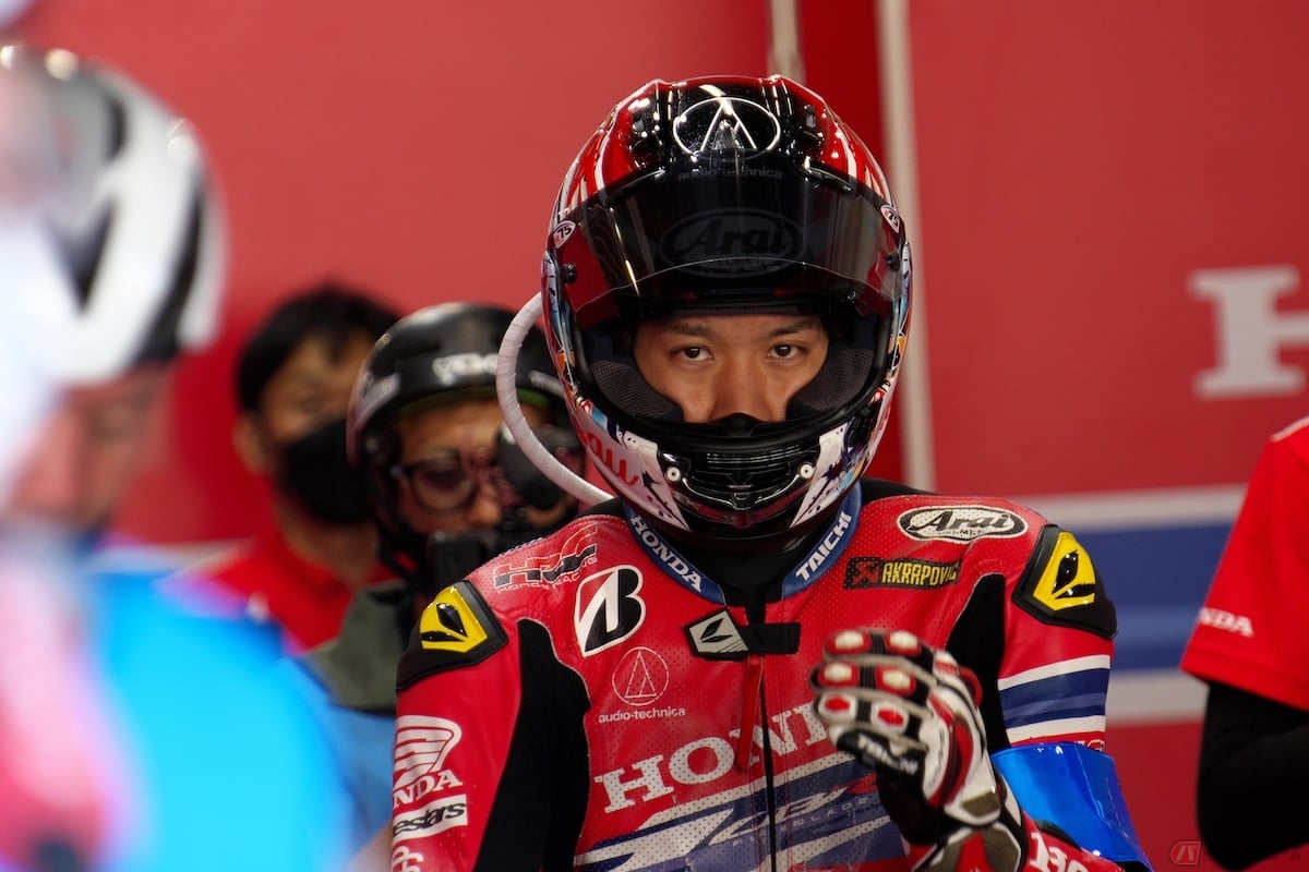 HRCのテストライダーを務める長島哲太選手