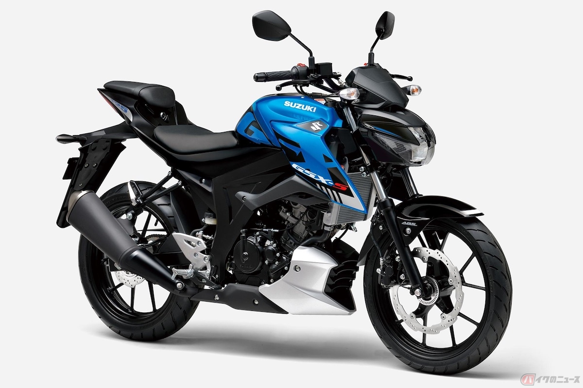 スズキ「GSX-S 125 ABS」の車両重量は135kg