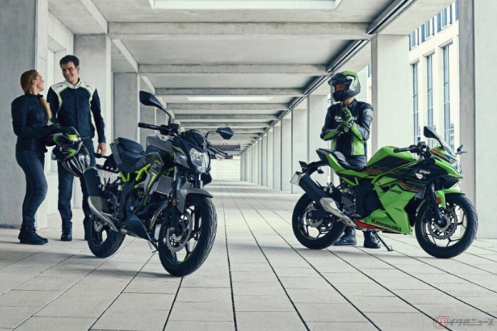 カワサキ Z125 Ninja125 希少なフルサイズ原付二種スポーツモデルの23年モデルが欧州市場に登場 バイクのニュース カワサキ Z125 Ninja125 希少なフルサイズ原付二種スポーツモデルの23年モデルが欧州市場に登場 バイクのニュース