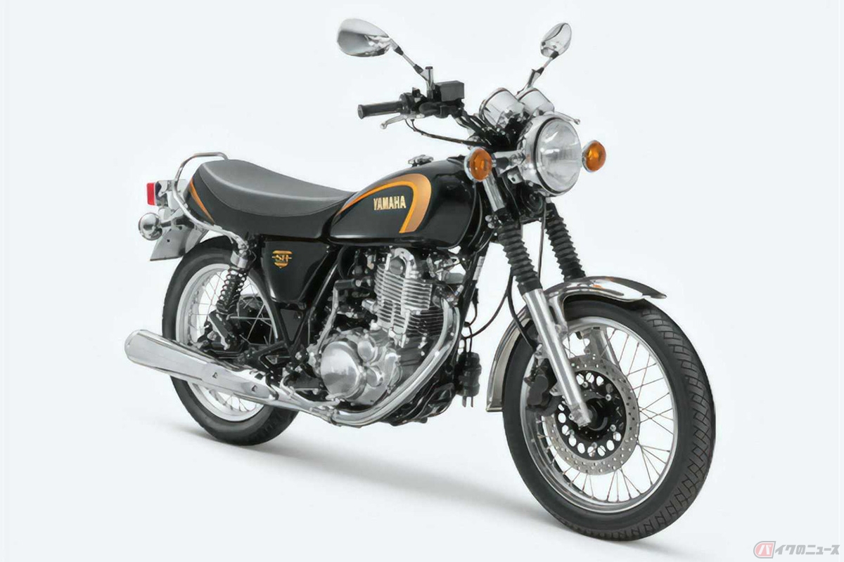 ヤマハ「SR400 Limited Edition Black Gold」 誕生44周年を記念する ヤマハ「SR400 Limited Edition Black Gold」 誕生44周年を記念する
