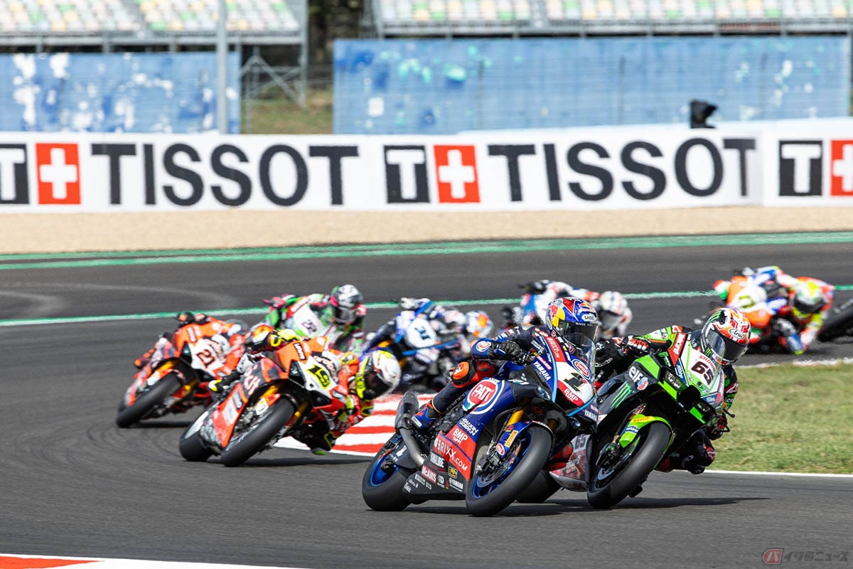 スーパーバイク世界選手権（WSBK）の2022年シーズ第7戦フランス決勝レース