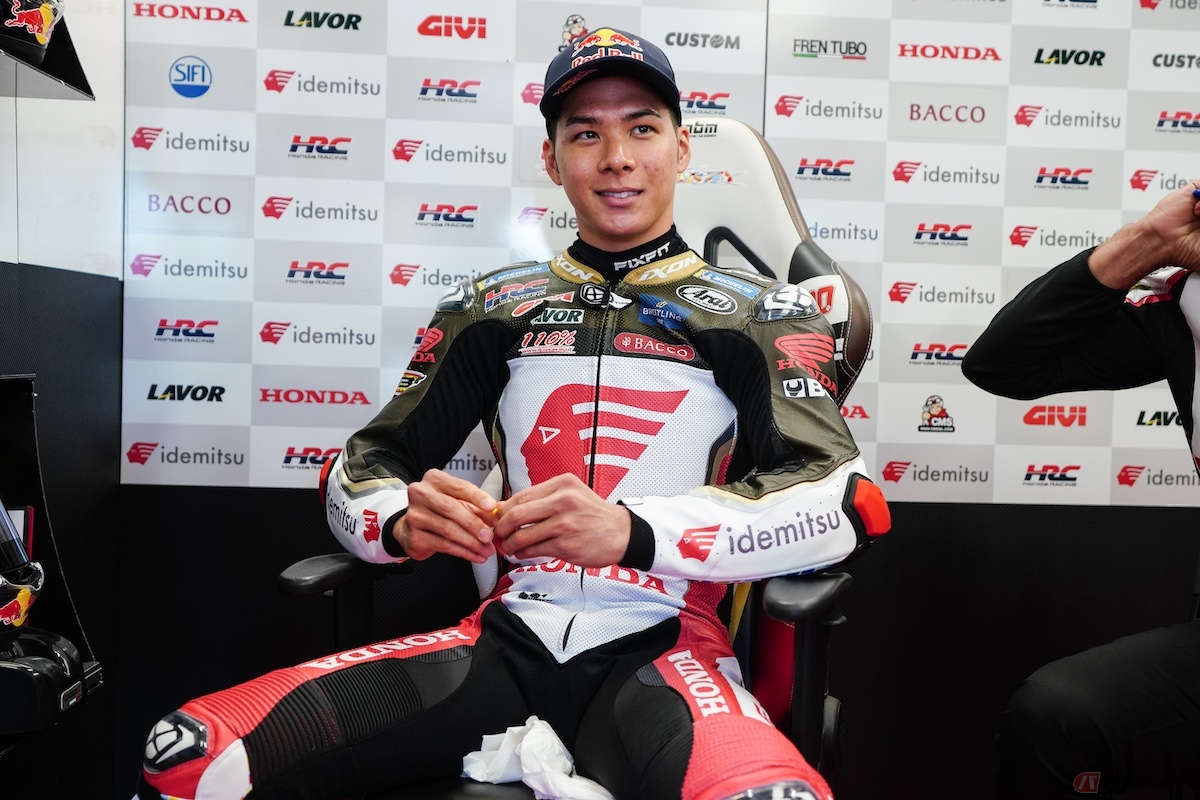 LCR Honda IDEMITSU 中上貴晶選手