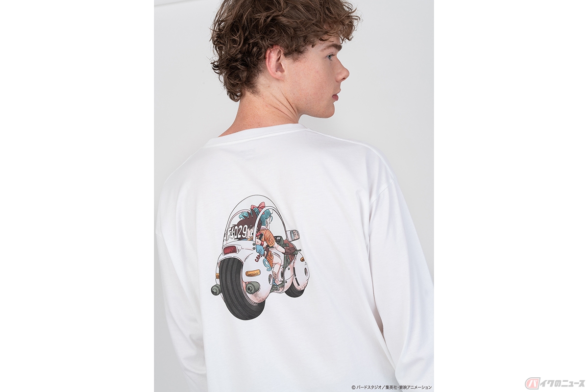 ドラゴンボール バイクに乗る悟空とブルマがバックプリントに グラニフの新作コラボレーション登場 バイクのニュース ドラゴンボール バイクに乗る悟空とブルマがバックプリントに グラニフの新作コラボレーション登場 バイクのニュース