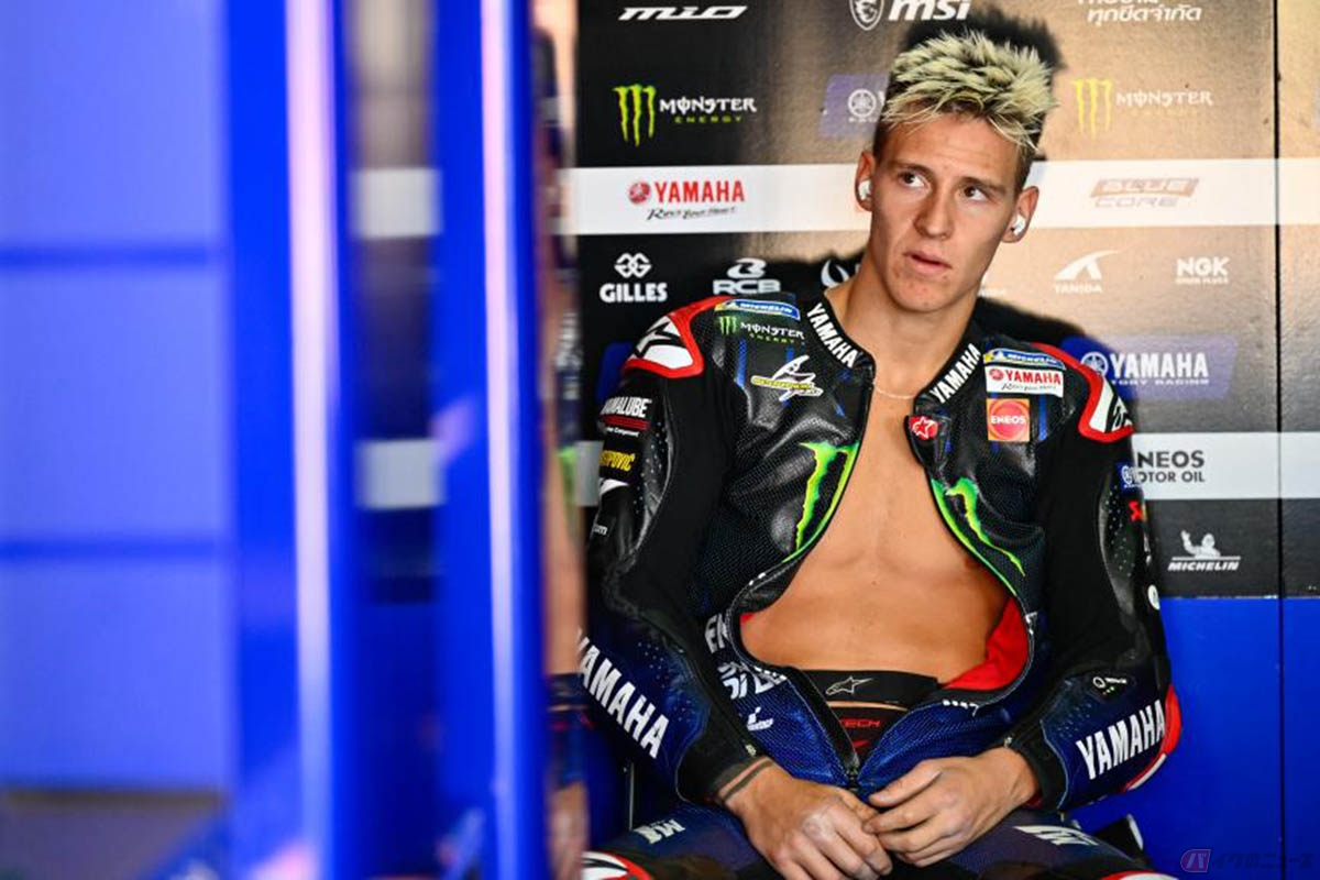 ファビオ・クアルタラロ選手(モンスターエナジー・ヤマハMotoGP)