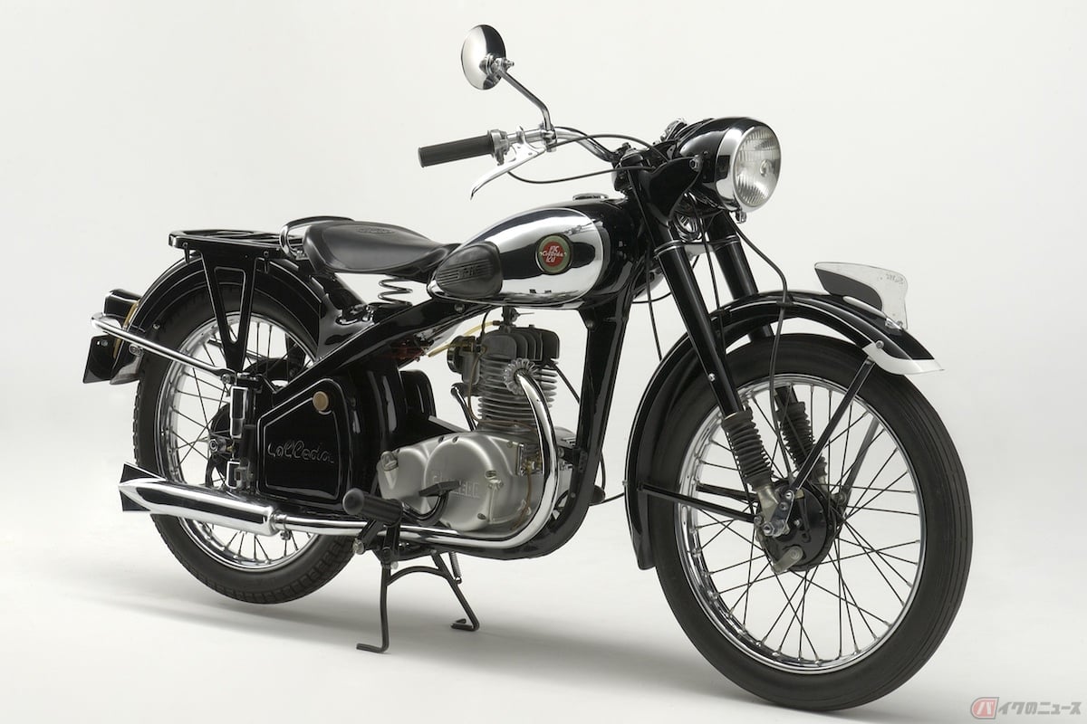 コレダCO型の90cc 4サイクル空冷OHVエンジンをボアアップして125ccとした「コレダCOX」