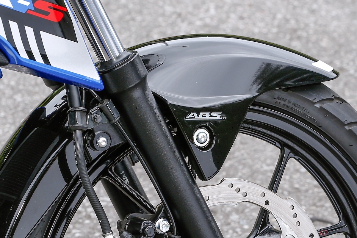 ABS(アンチロックブレーキシステム)の搭載