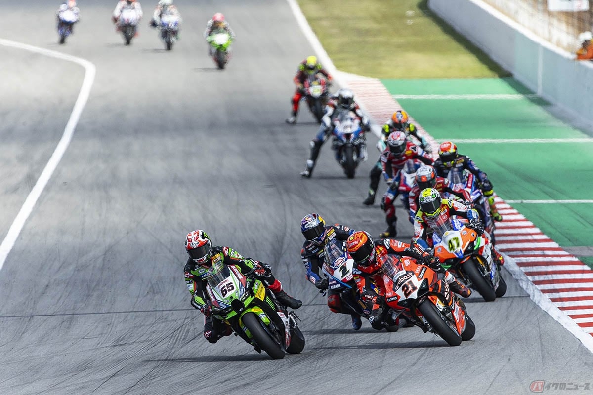 スーパーバイク世界選手権(WSBK)の2022年シーズ第8戦スペイン決勝レース