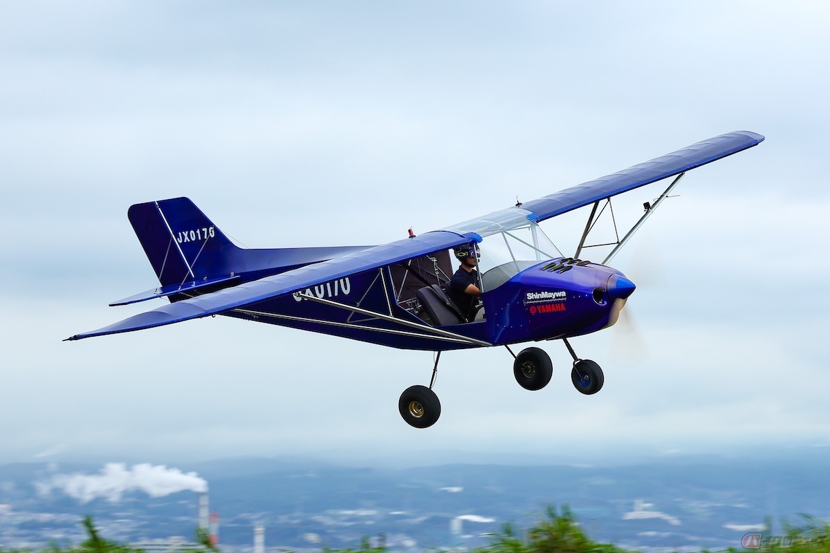 飛行試験に用いた試験機(新明和工業にて調達・組立)