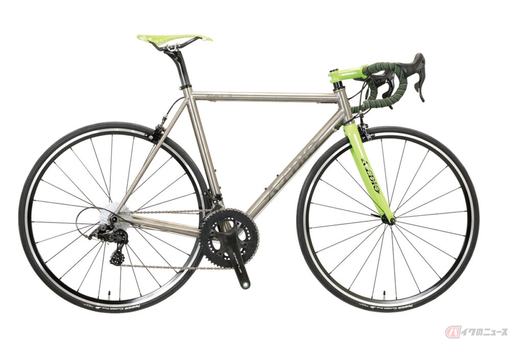 最上級のチタンロードバイク AVEDIO「PEGASUS2023 TITANIUM FRAME