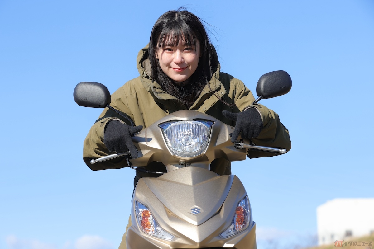 好みのバイクのカラーを選べる原付二種