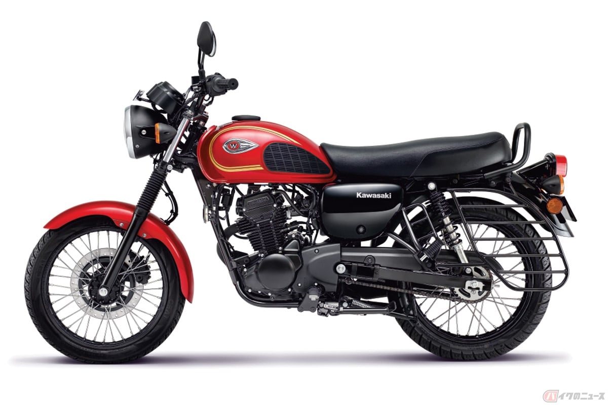 インド市場に登場したカワサキ「W175」