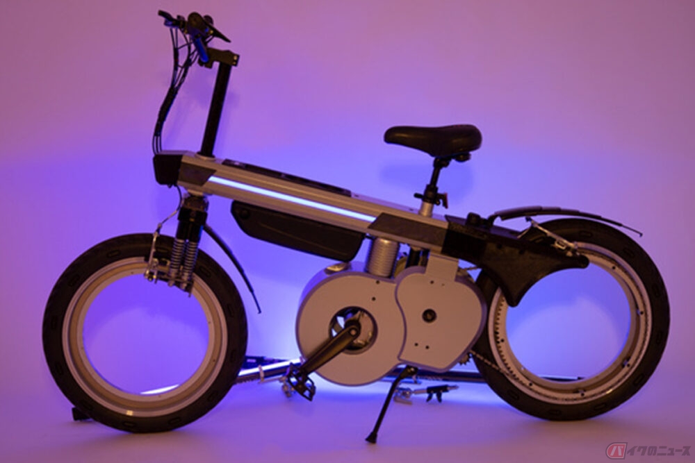 ハブレスホイールにエアレスタイヤ採用のハイテク電アシ「ZERO Bike