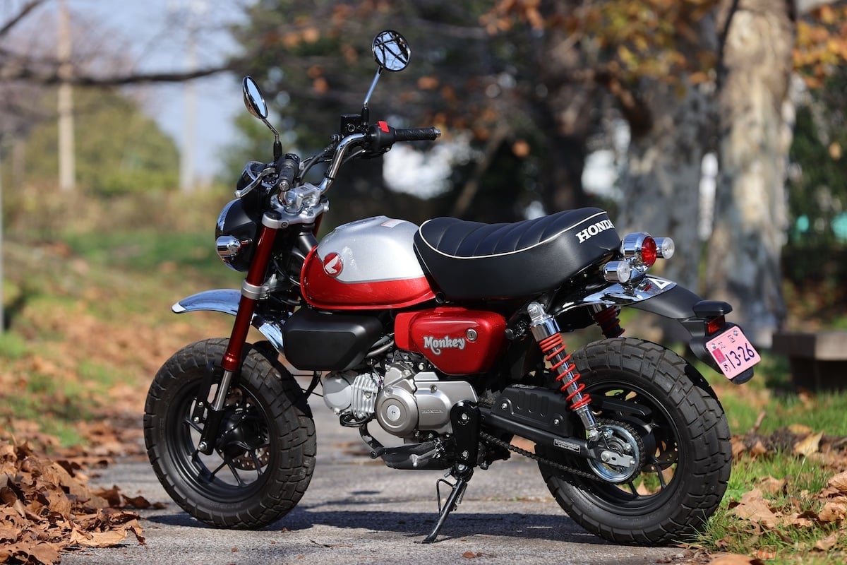 逆輸入車として人気のホンダ「モンキー125」