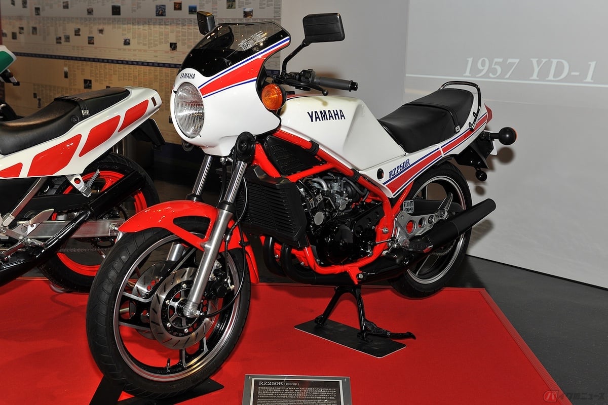 1983年に登場したヤマハ「RZ250R」