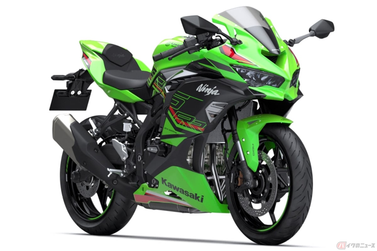 な カワサキ「Ninja ZX-25R」2023年モデル 「RR」も加わった最新型