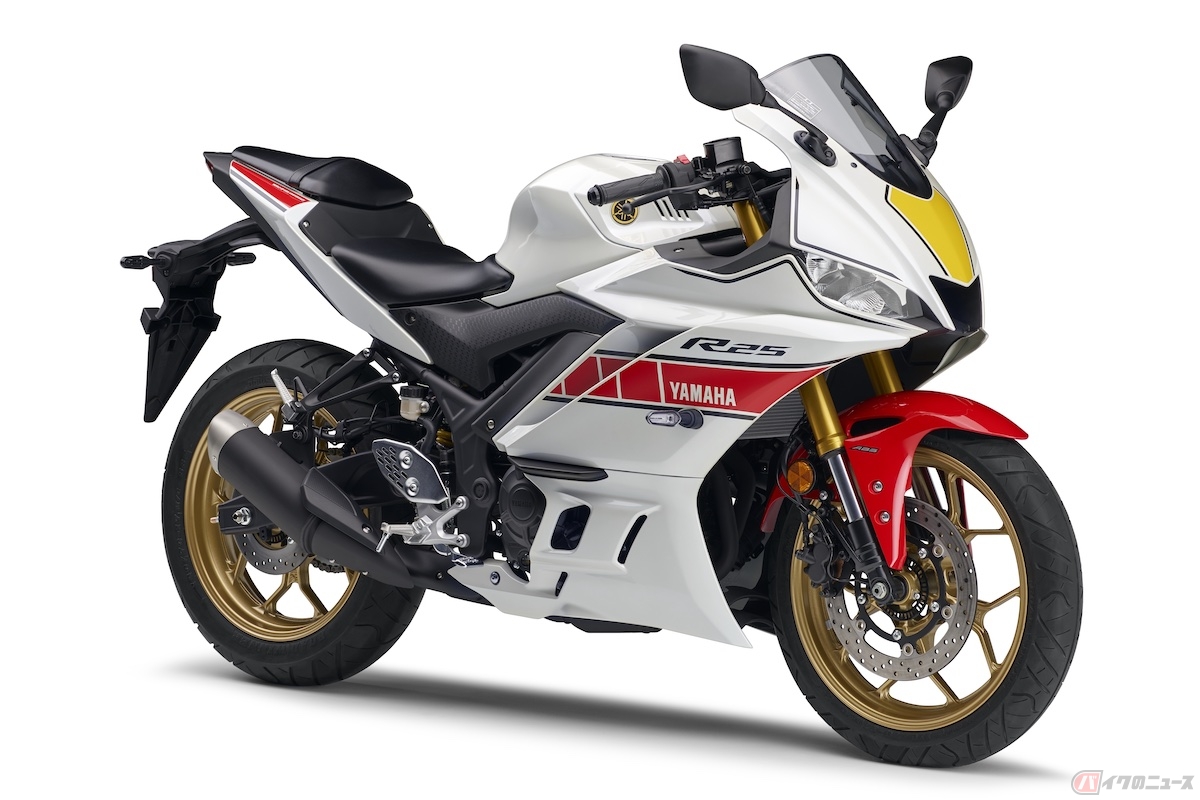 240台限定で販売され「YZF-R25 ABS WGP 60th Anniversary」