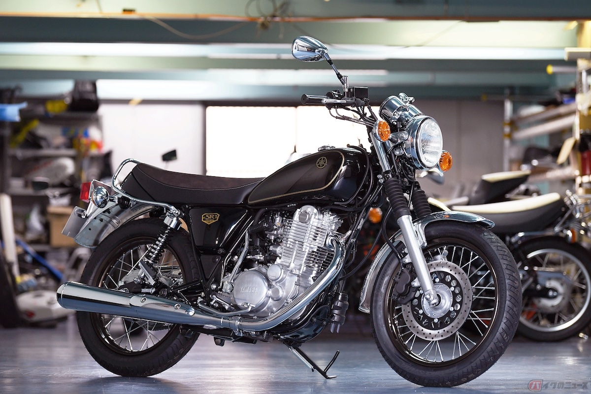 SR400の生産終了に伴って限定1000台発売された「SR400 Final Edition