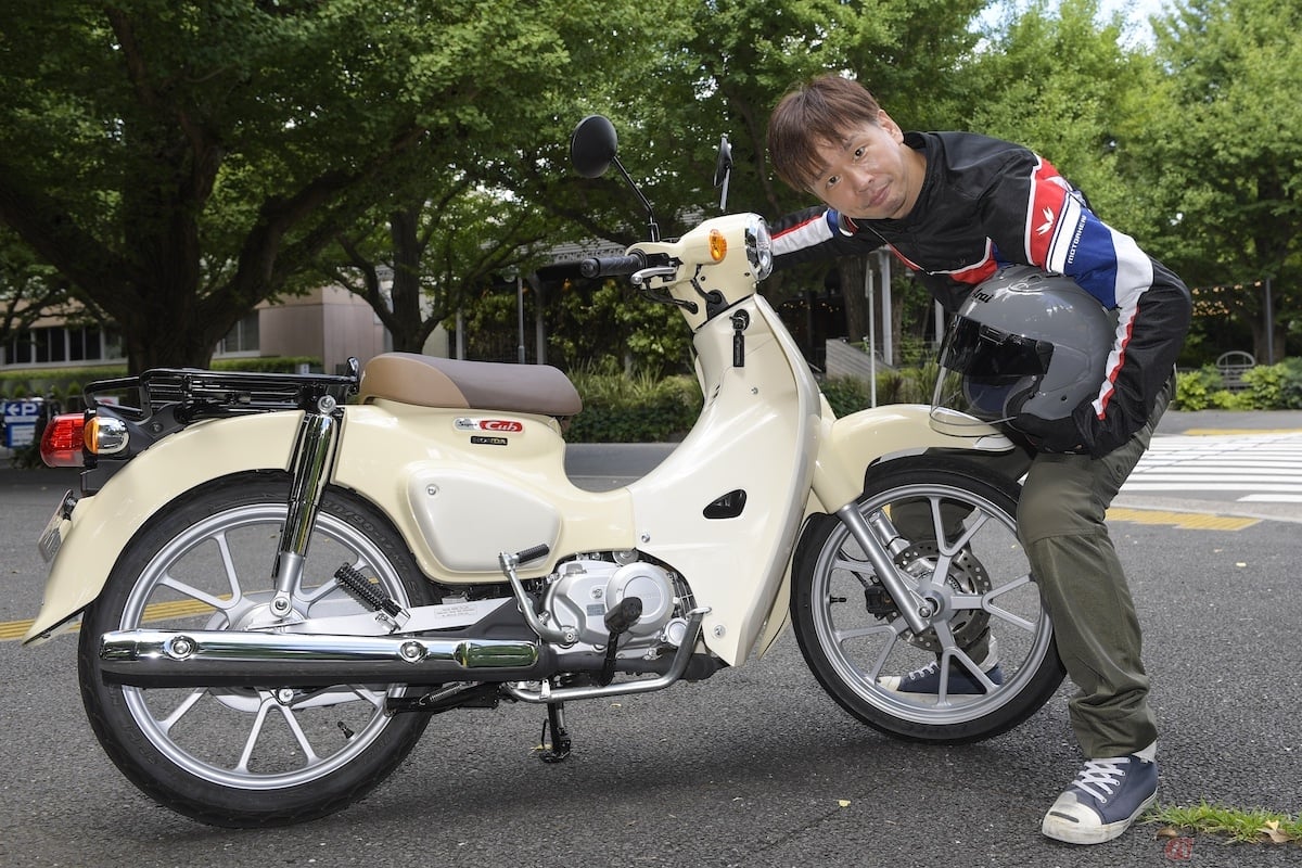 フォルムは大きく変わっていない2022年式『スーパーカブ110』