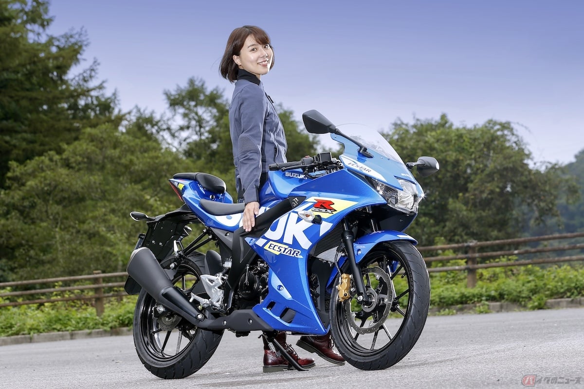 スズキの原付二種スポーツモデル『GSX-R125』に試乗します