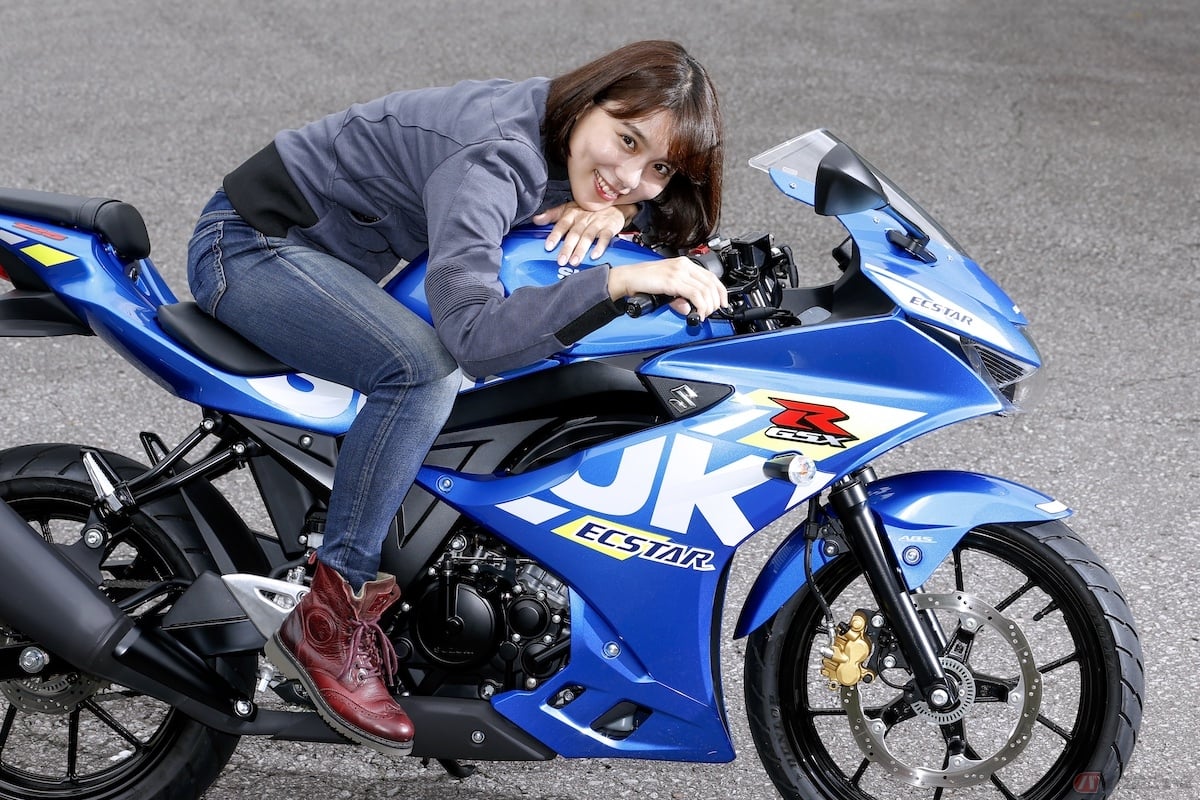 ワインディングを扱いやすい原付二種クラスの『GSX-R125』で楽しむのもオススメです