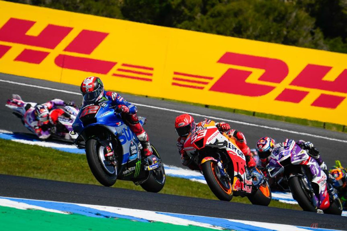 Motogp第18戦オーストラリアgp スズキのリンスが今季初優勝 ドゥカティのバニャイアがランキングトップに浮上 バイクのニュース Motogp第18戦オーストラリアgp スズキのリンスが今季初優勝 ドゥカティのバニャイアがランキングトップに浮上 バイクのニュース