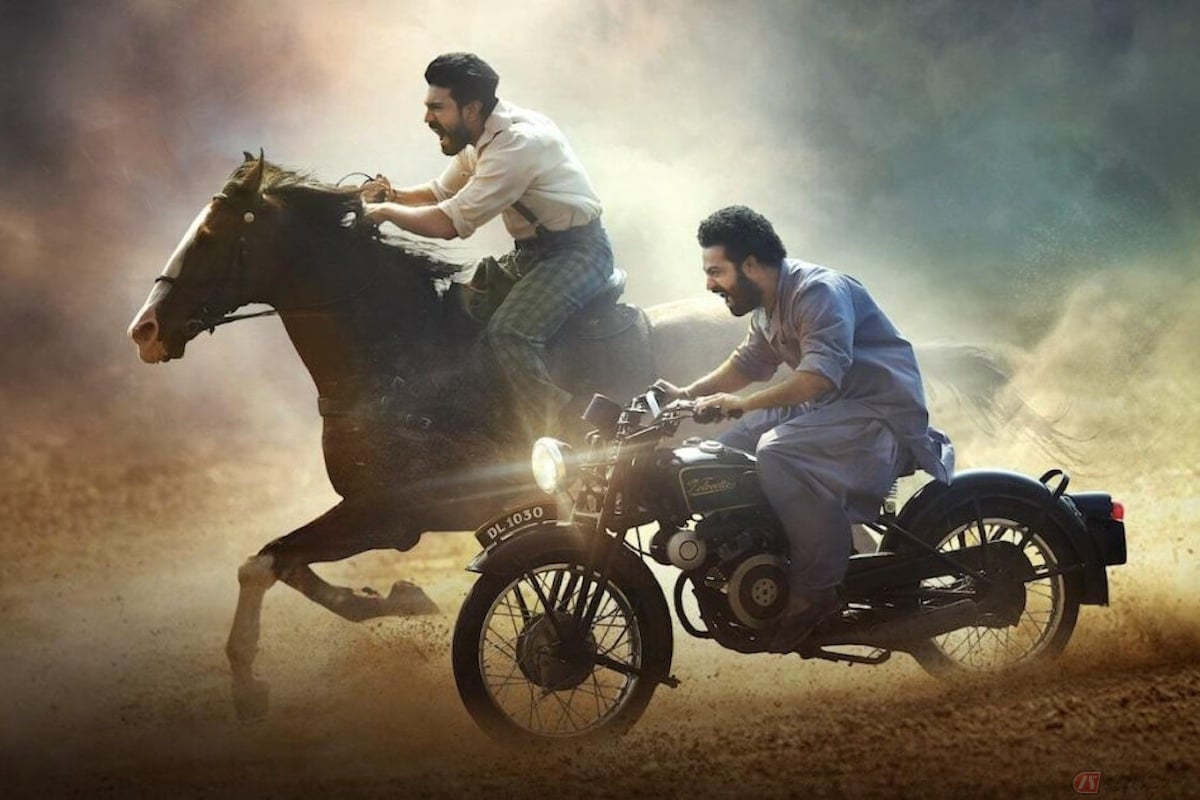 インド発の超大作『RRR』(c) 2021 DVV ENTERTAINMENTS LLP.ALL RIGHTS RESERVED.