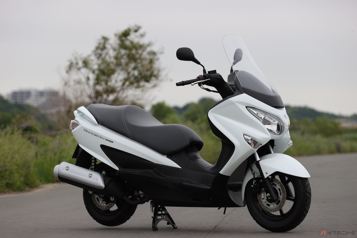 スズキ「バーグマン200 ABS」の価格を57万1340円