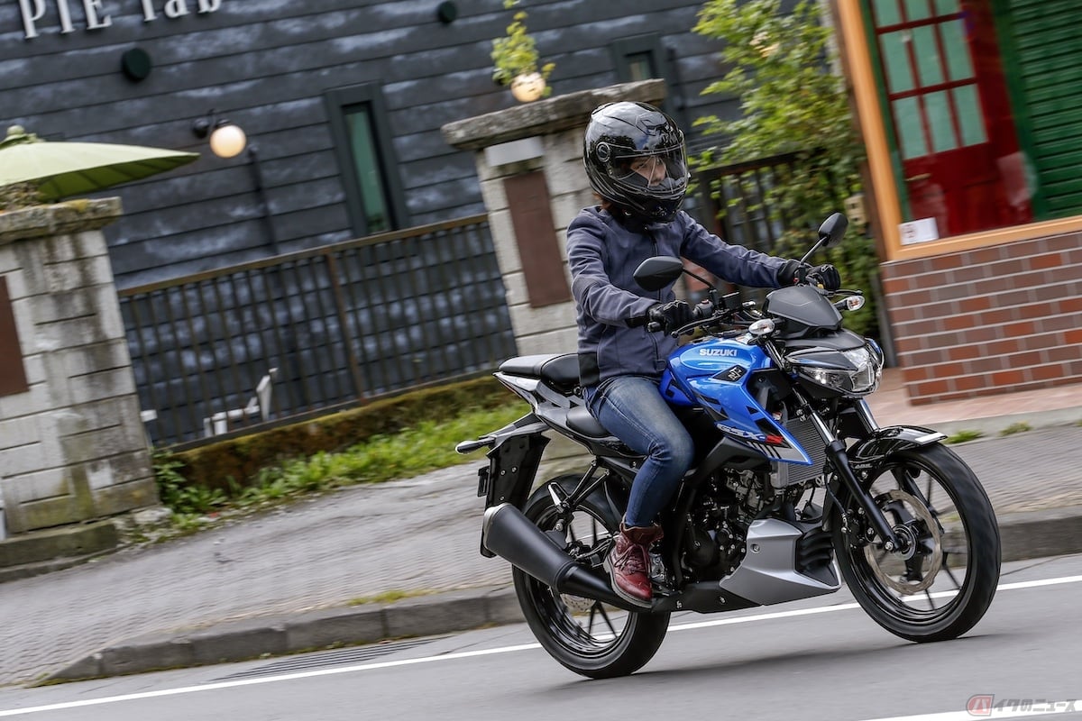 街中でも軽快な走行を楽しめる『GSX-S125 ABS』
