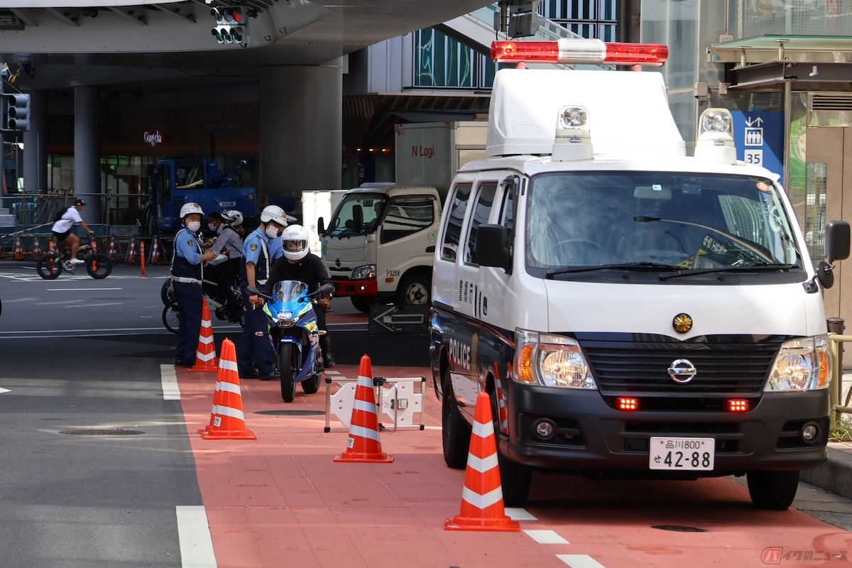 バイク初心者がやりがちな交通違反に意外とある