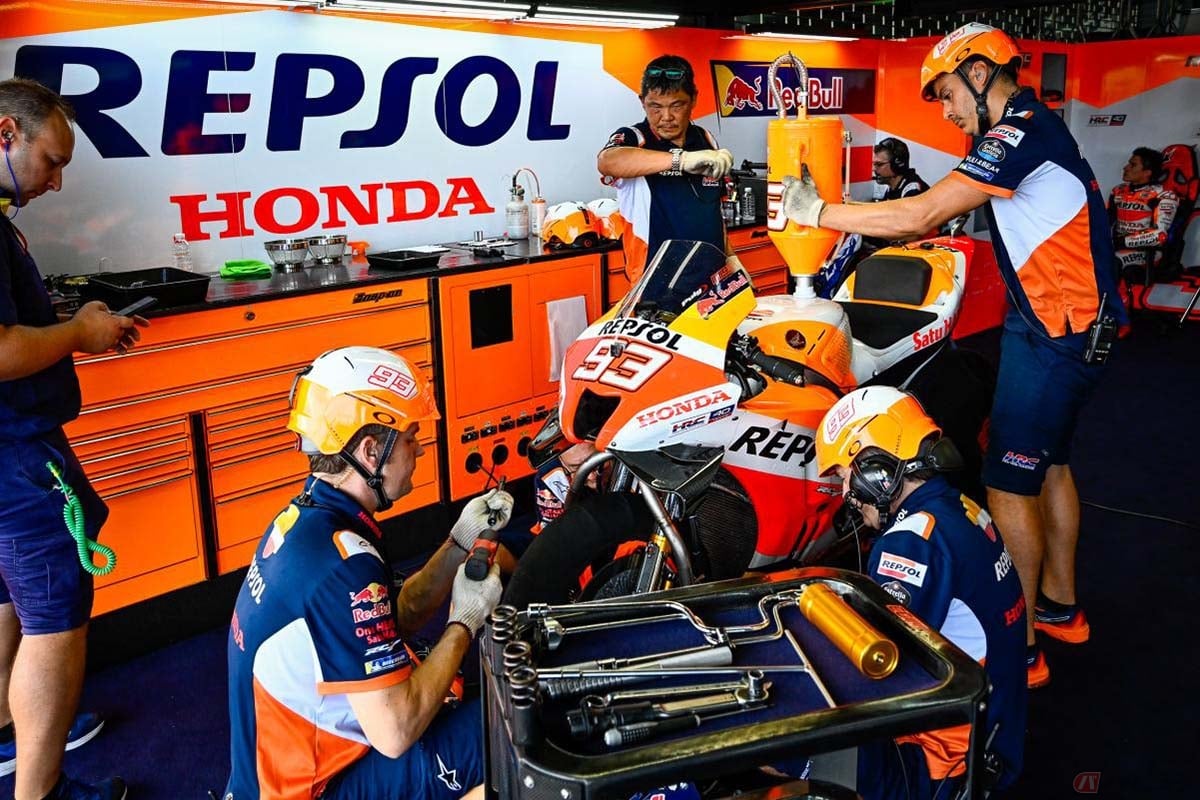 MotoGPに参戦するレプソル・ホンダ・チーム