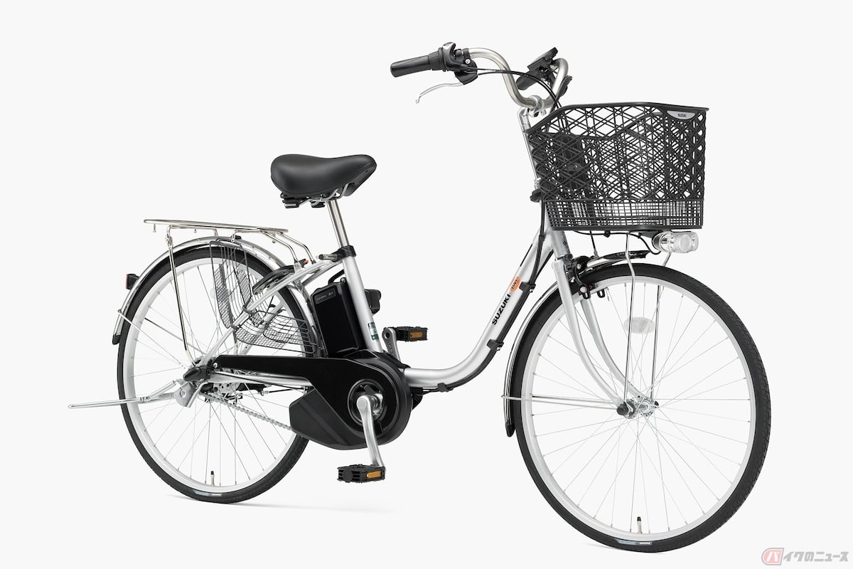 スズキの電動アシスト付き自転車「ラブSNA24」
