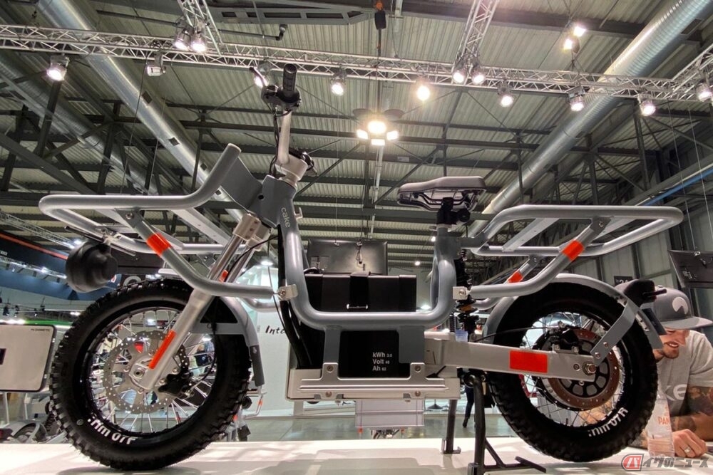 スウェーデン「CAKE 0 emission AB社」の電動バイク